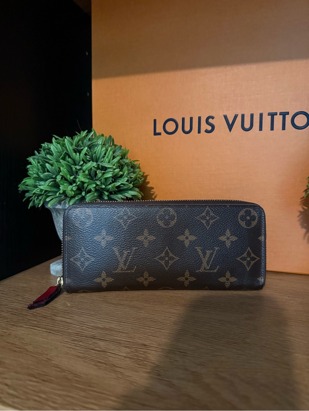 Louis Vuitton Clemence Wallet
Monogram Fuchsia Interior